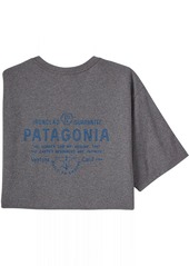 Patagonia Men's Forge Mark Responsibili-Tee®, Small, Purple | Father's Day Gift Idea