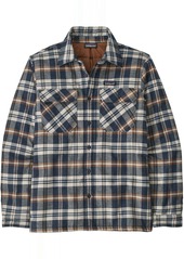 Patagonia Men's Insulated Organic Cotton Mid-Weight Fjord Flannel Shirt, Small, Green