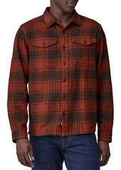 Patagonia Men's Long-Sleeved Lightweight Fjord Flannel Shirt, Small, Green