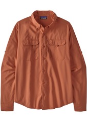 Patagonia Men's Long-Sleeved Self-Guided Hike Shirt, Small, Gray | Father's Day Gift Idea