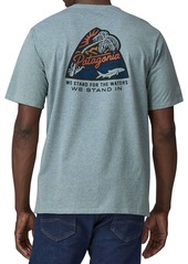 Patagonia Men's Make A Stand Tee, Small, Gray