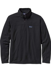 Patagonia Men's Micro D 1/4 Zip Pullover, Small, Black