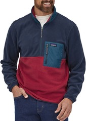 Patagonia Men's Microdini 1/2 Zip Fleece Pullover, Small, Blue | Father's Day Gift Idea