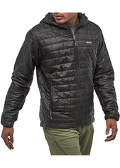Patagonia Men's Nano Puff Hooded Jacket, Small, Black | Father's Day Gift Idea