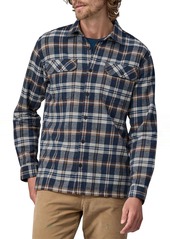 Patagonia Men's Organic Cotton Midweight Fjord Flannel Long Sleeve Shirt, Small, Brown | Father's Day Gift Idea