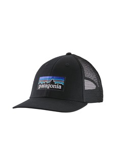 Patagonia Men's P-6 Logo LoPro Trucker Hat, Black