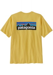 Patagonia Men's P-6 Logo Responsibili-Tee Short Sleeve T-Shirt, Small, Black