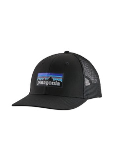 Patagonia Men's P-6 Logo Trucker Hat, Black