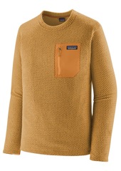 Patagonia Men's R1 Air Fleece Crew Sweater, Small, Yellow