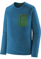Patagonia Men's R1 Air Fleece Crew Sweater, Small, Yellow | Father's Day Gift Idea