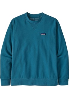 Patagonia Men's Regenerative Organic Certified Cotton Crewneck Sweatshirt, Large, Blue