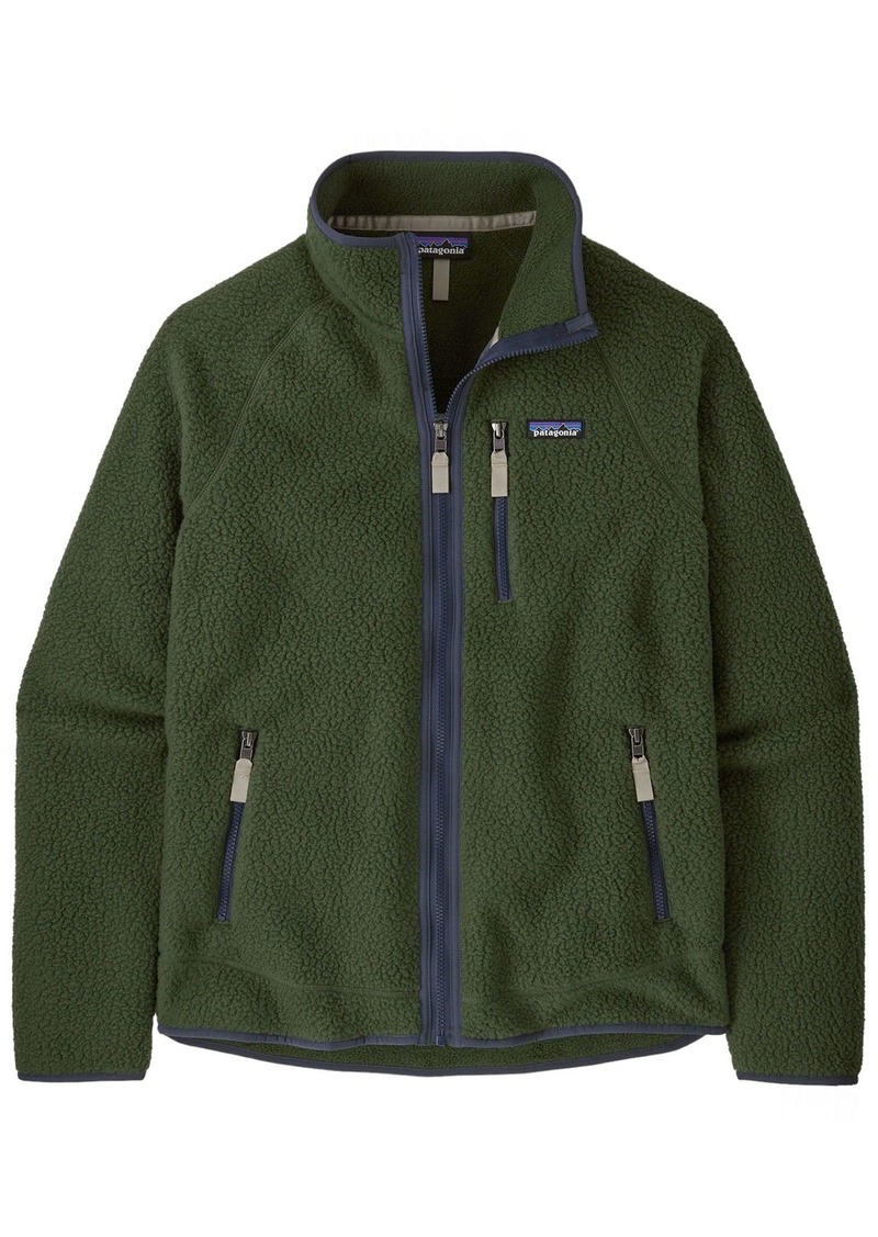 Patagonia Men's Retro Pile Fleece Jacket, Large, Green