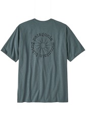 Patagonia Men's Spoke Stencil Responsibili-Tee Shirt, Medium, Black