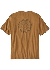 Patagonia Men's Spoke Stencil Responsibili-Tee Shirt, Medium, Black | Father's Day Gift Idea