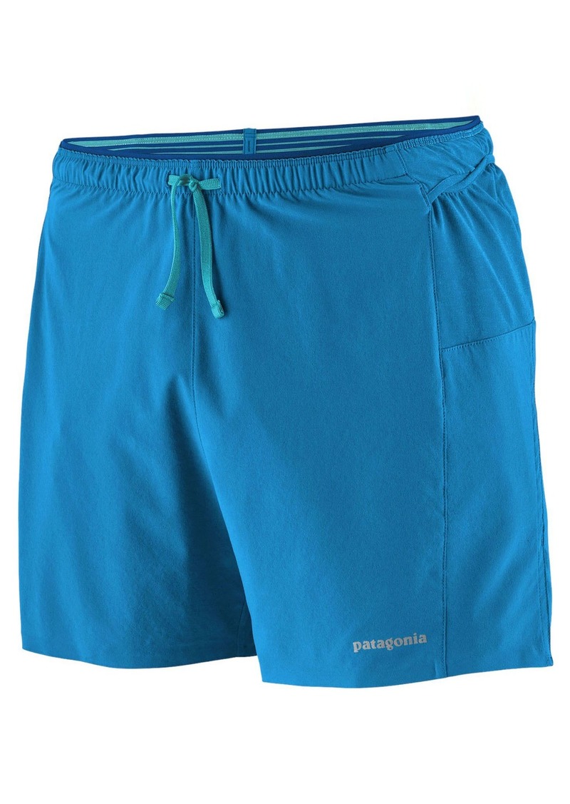 Patagonia Men's Strider Pro 5 Inch Short, Large, Vessel Blue