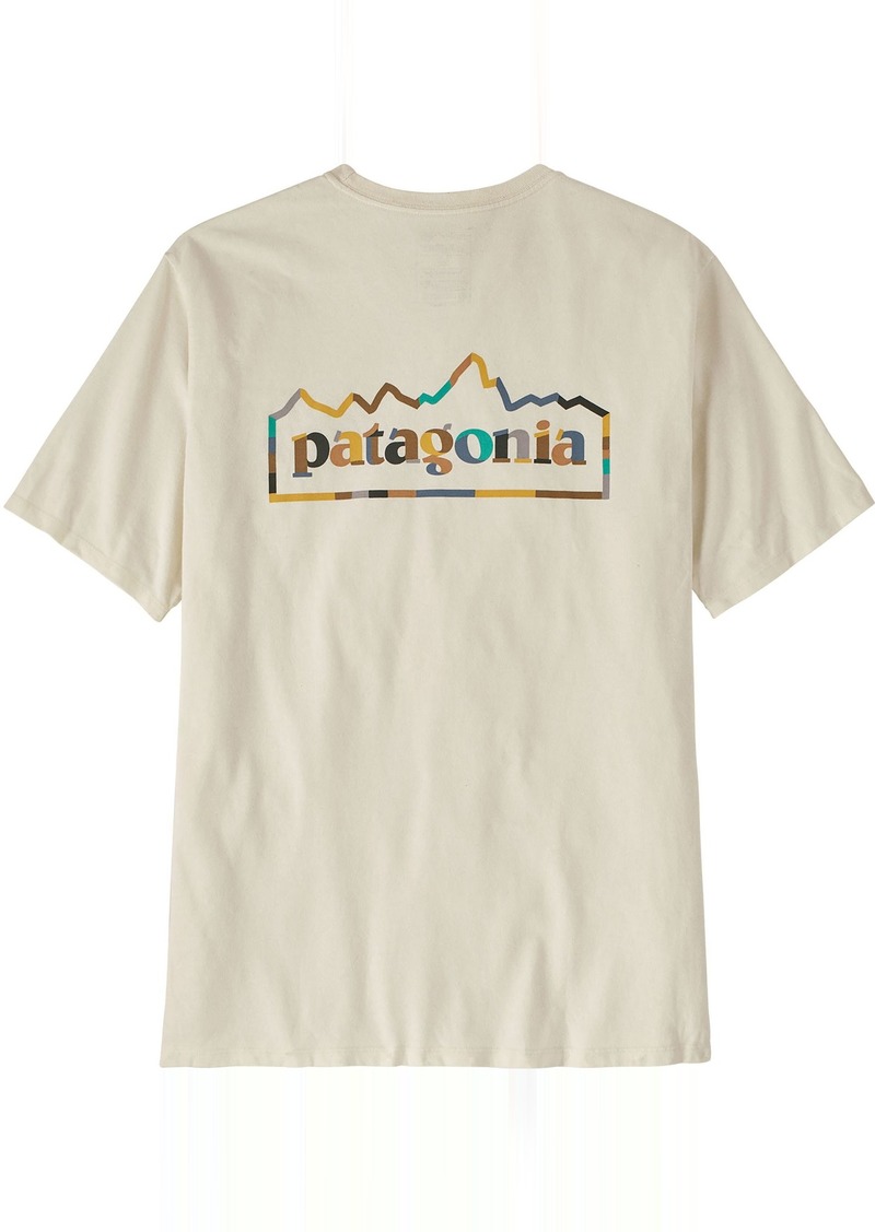 Patagonia Men's Unity Fitz Responsibili-Tee®, Small, White | Father's Day Gift Idea
