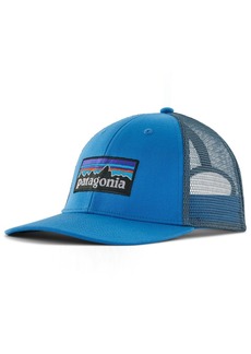 Patagonia P-6 Logo LoPro Trucker Hat, Men's, Vessel Blue