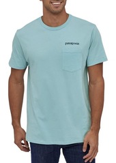 Patagonia Road to Regenerative&trade; Pocket Graphic Tee in Big Sky Blue at Nordstrom