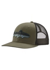Patagonia Take A Stand Trucker Hat, Men's, Stream Fed Pumice