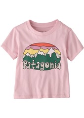 Patagonia Toddlers Fitz Roy Flowers T-Shirt, Boys', 2T, Black