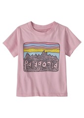 Patagonia Toddlers' Fitz Roy T-Shirt, Boys', 2T, Pink