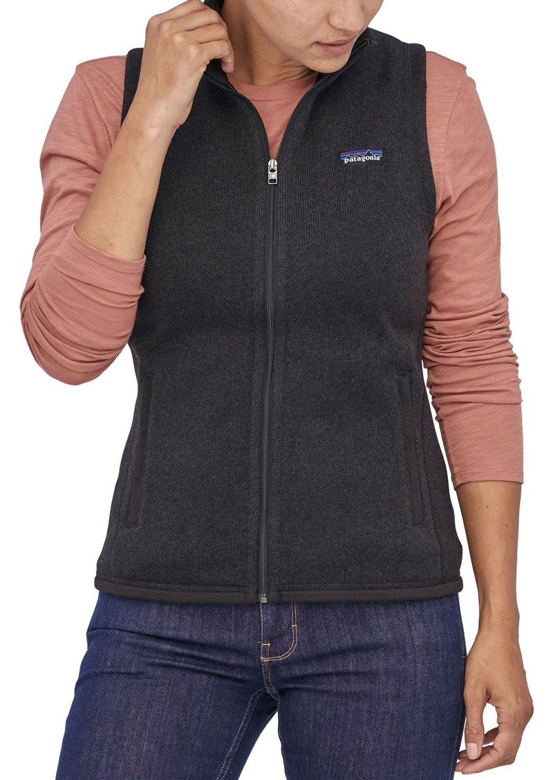 Patagonia Women's Better Sweater Vest, Medium, Black