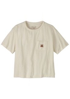 Patagonia Women's Channel Islands Pocket T-Shirt, Medium, White