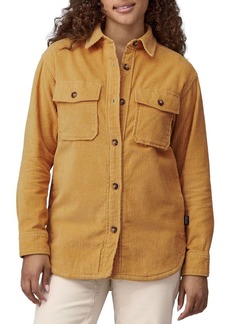 Patagonia Women's Corduroy Overshirt Jacket, XS, Yellow