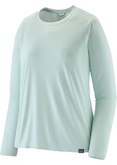 Patagonia Women's Long-Sleeved Capilene Cool Daily Shirt, Medium, White