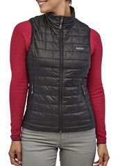 Patagonia Women's Nano Puff Insulated Vest, XS, White