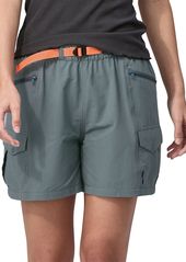 "Patagonia Women's Outdoor Everyday 4"" Shorts, XS, Blue"