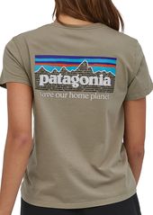 Patagonia Women's P-6 Mission Organic T-Shirt, XS, White
