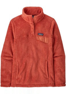 Patagonia Women's Re-Tool Snap-T Fleece Pullover, Small, Orange