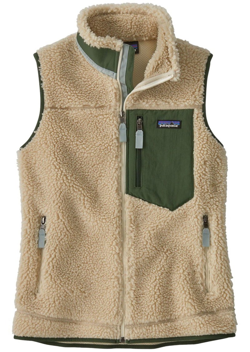 Patagonia Women's Reversible Classic Retro-X Fleece Vest, XS, Green