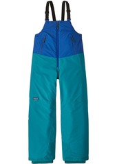 Patagonia Youth Powder Town Bib Snow Pants, Medium, Red