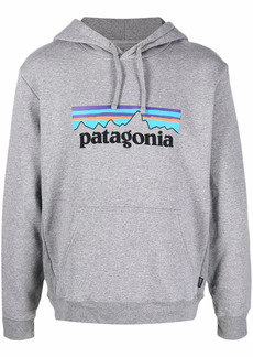 Patagonia recycled logo-print hoodie