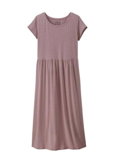 Patagonia Women's Kamala T-Shirt Dress In Evening Mauve