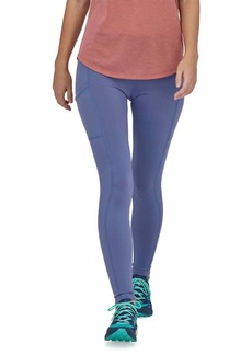 Patagonia Women's Pack Out Tights Leggings In Current Blue