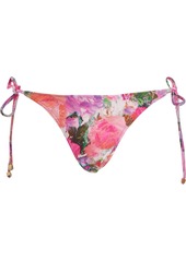 PatBO Blossom string bikini bottoms