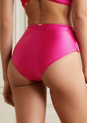 PATBO - Tie-front bikini briefs - Pink - XS