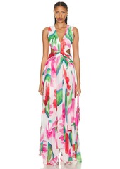 PatBO Allegro Cut-out Maxi Dress