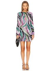 PatBO Delos Beaded Mini Dress