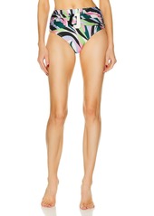 PatBO Delos High Waist Bikini Bottom