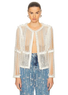 PatBO Fully Beaded Jacket