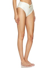 PatBO High Waist Bikini Bottom