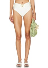 PatBO High Waist Bikini Bottom