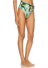PatBO Magnolia High Leg Bikini Bottom