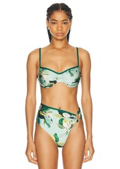 PatBO Magnolia Underwire Bikini Top