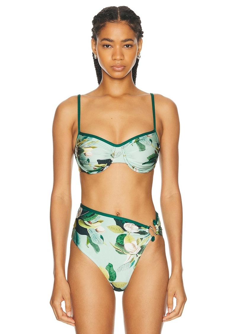 PatBO Magnolia Underwire Bikini Top