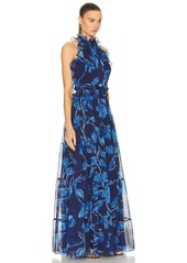 PatBO Nightflower Open Back Maxi Dress